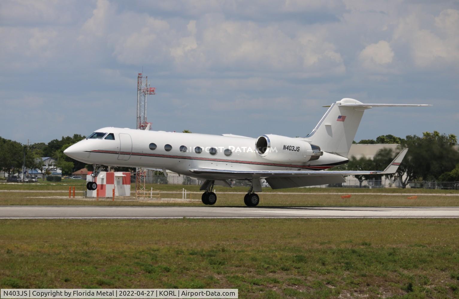 N403JS, 2000 Gulfstream Aerospace G-IV C/N 1433, ORL 2022
