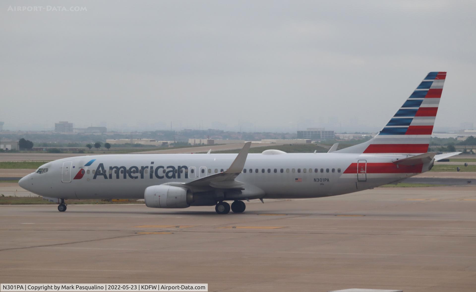 N301PA, 2016 Boeing 737-800 C/N 31255, Boeing 737-823