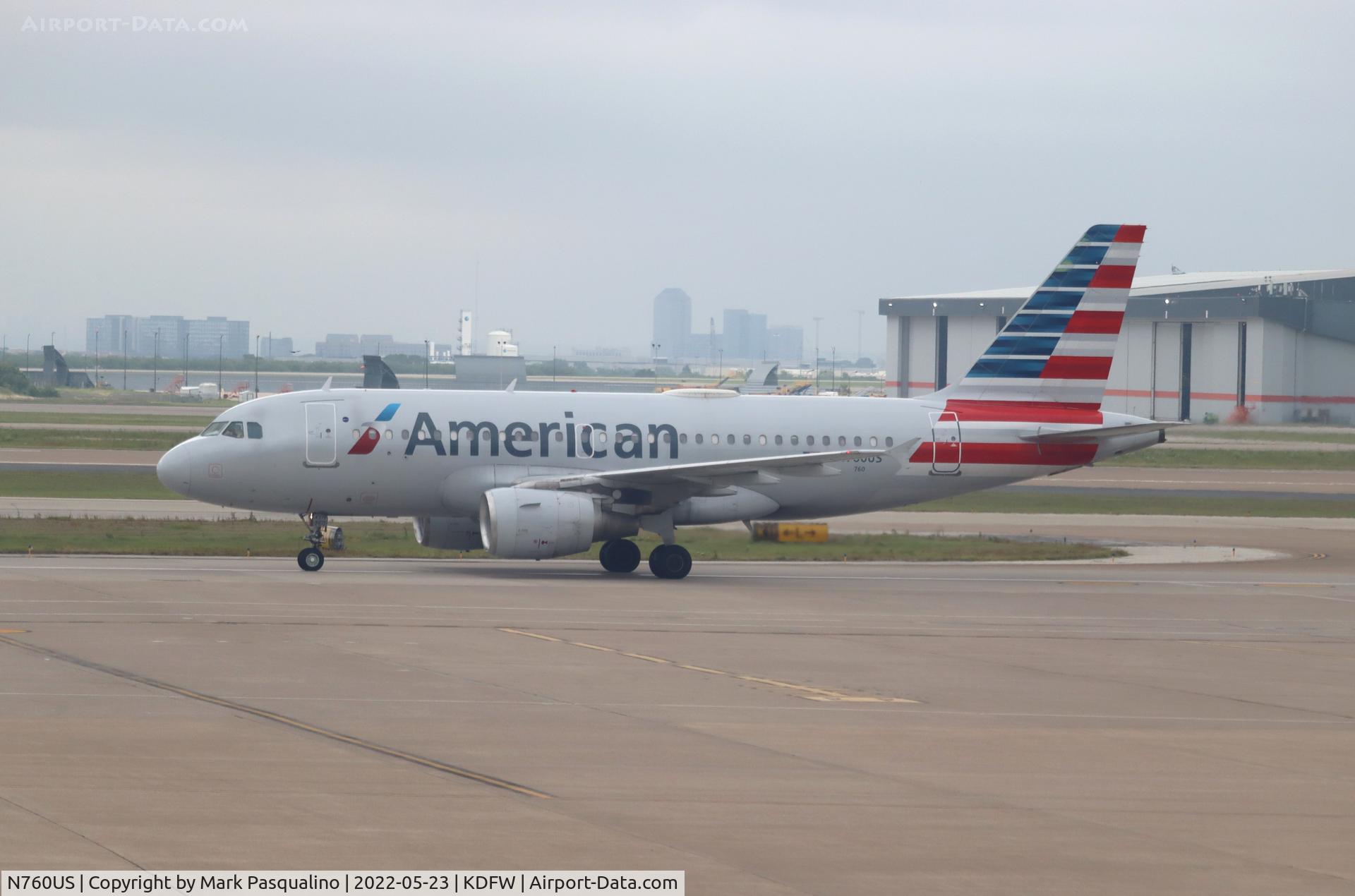 N760US, 2000 Airbus A319-112 C/N 1354, Airbus A319-112