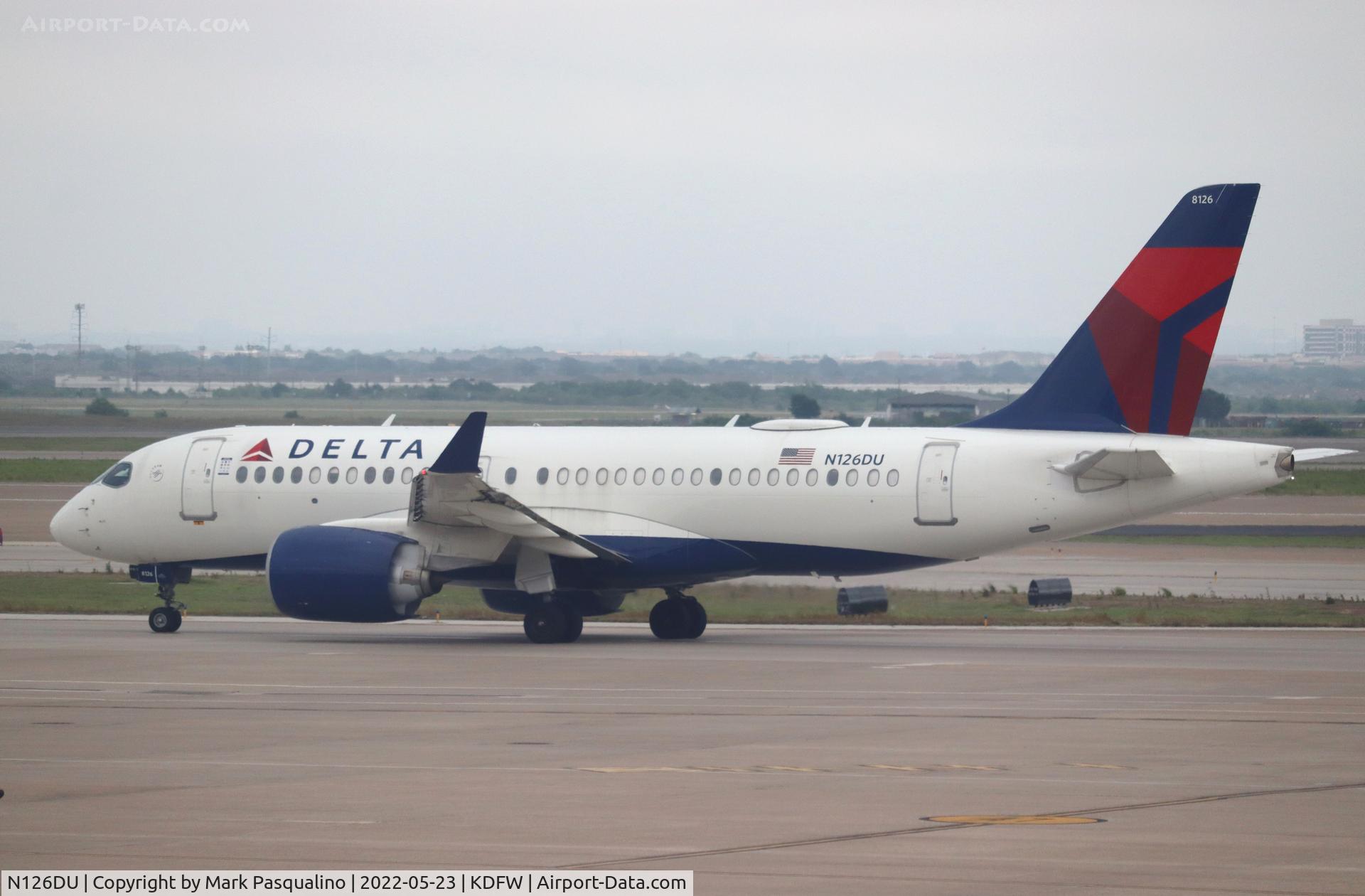 N126DU, 2019 Airbus A220-171 C/N 50045, Airbus A220-171
