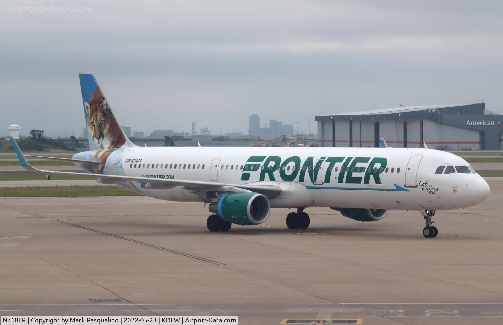 N718FR, 2017 Airbus A321-211 C/N 7575, Airbus A321-211