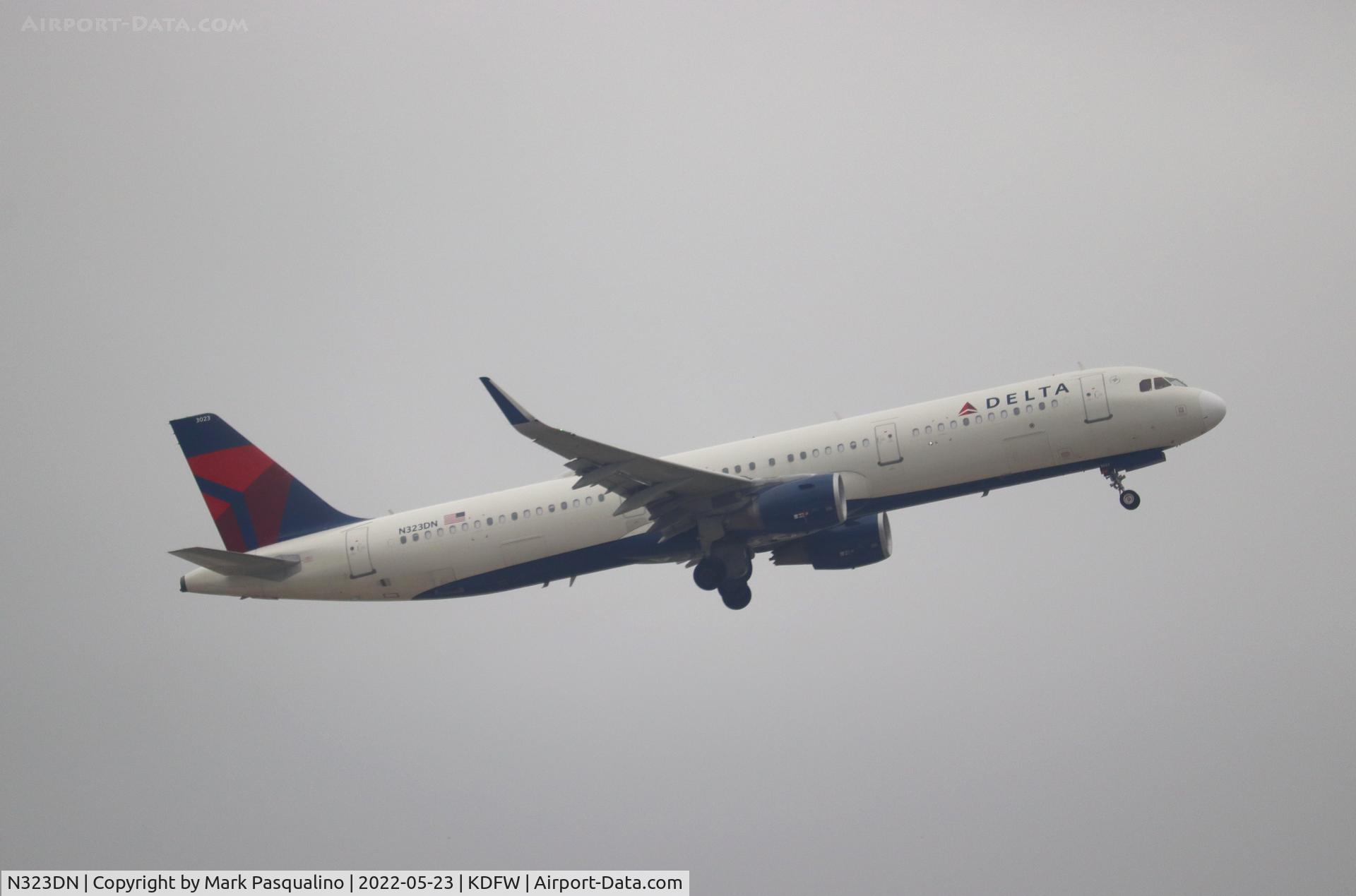 N323DN, 2017 Airbus A321-211 C/N 7672, Airbus A321-211