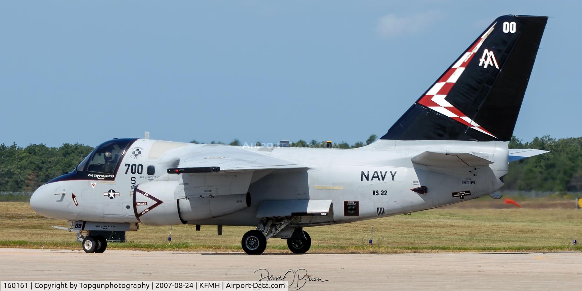 160161, Lockheed S-3B Viking C/N 394A-3143, VS-22 CAG jet, Demo at Otis ANGB