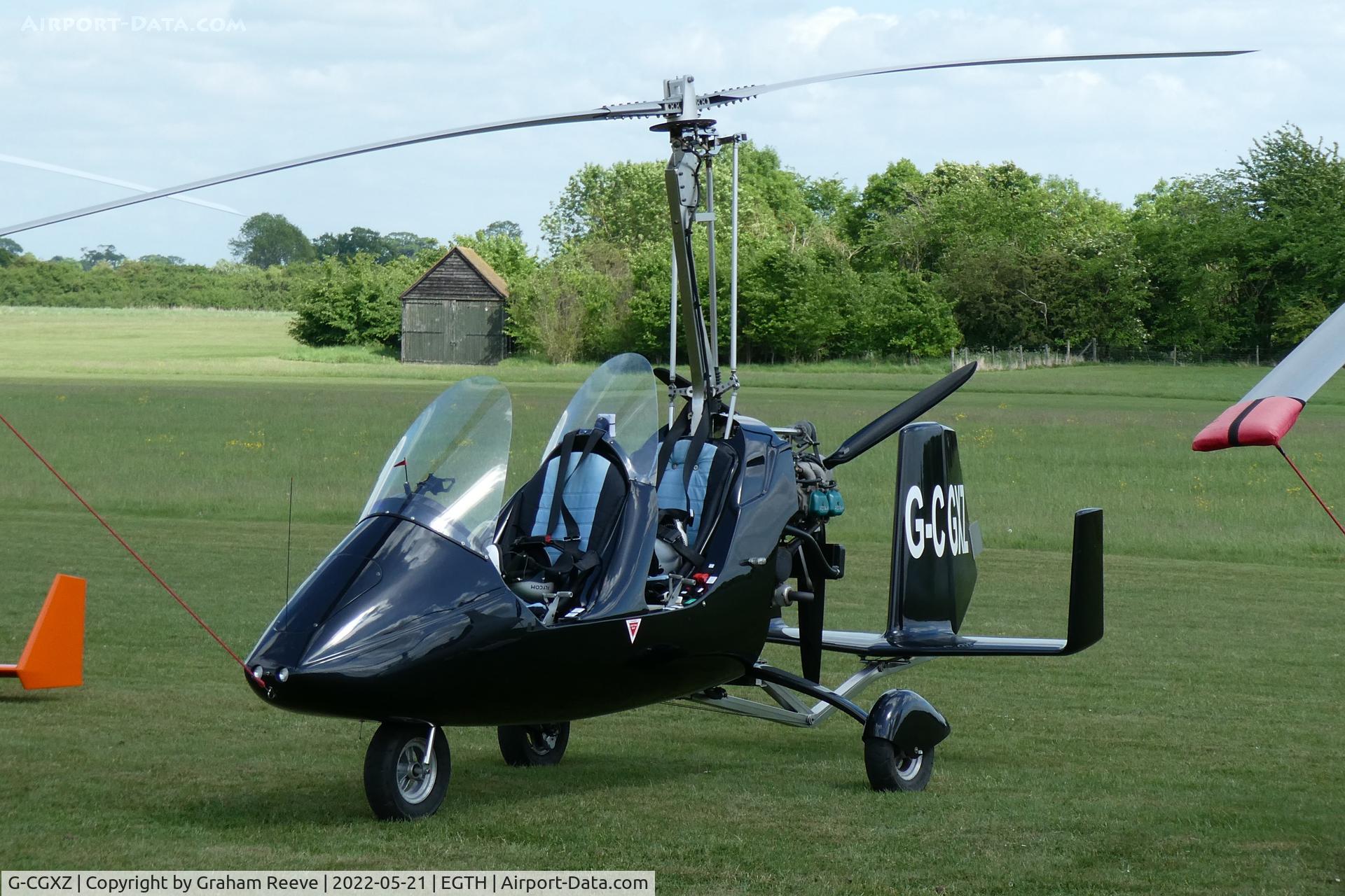 G-CGXZ, 2011 Rotorsport Uk MTOsport C/N RSUK/MTOS/043, Parked at Old Warden.