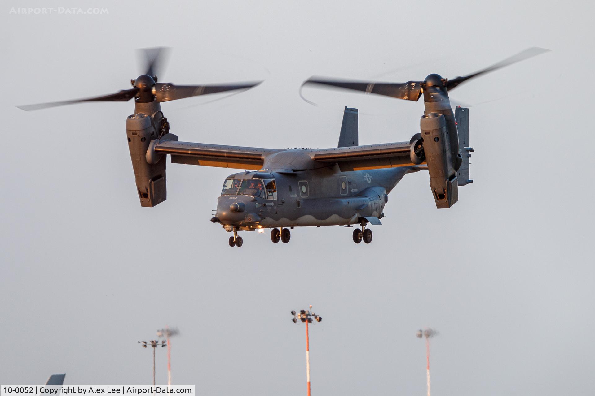 10-0052, 2010 Bell-Boeing CV-22B Osprey C/N D1028, Taking of from RAF Mildenhall