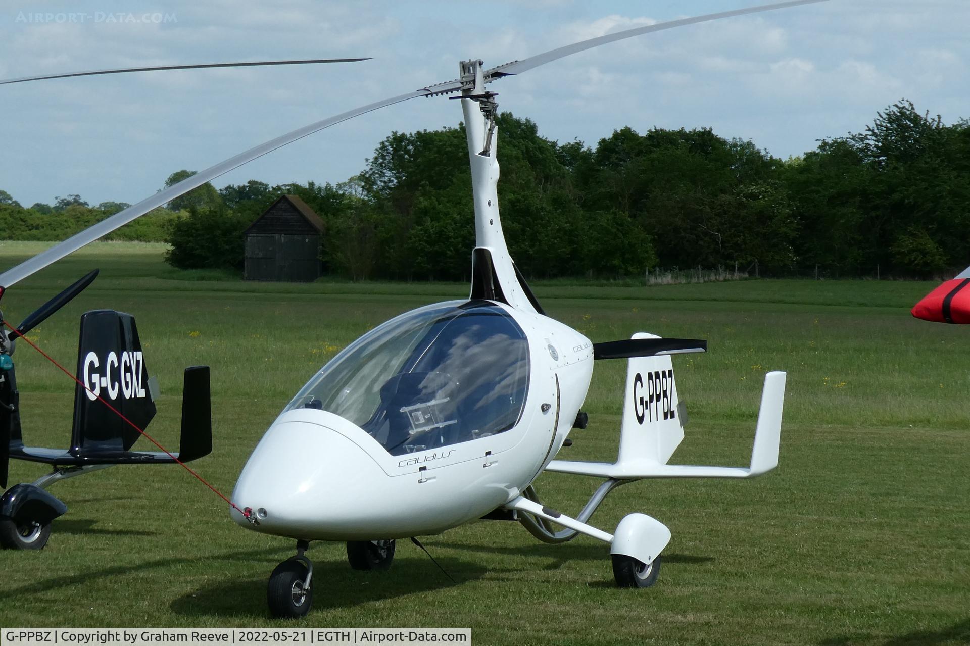 G-PPBZ, 2013 Rotorsport UK Calidus C/N RSUK/CALS/036, Parked at Old Warden.