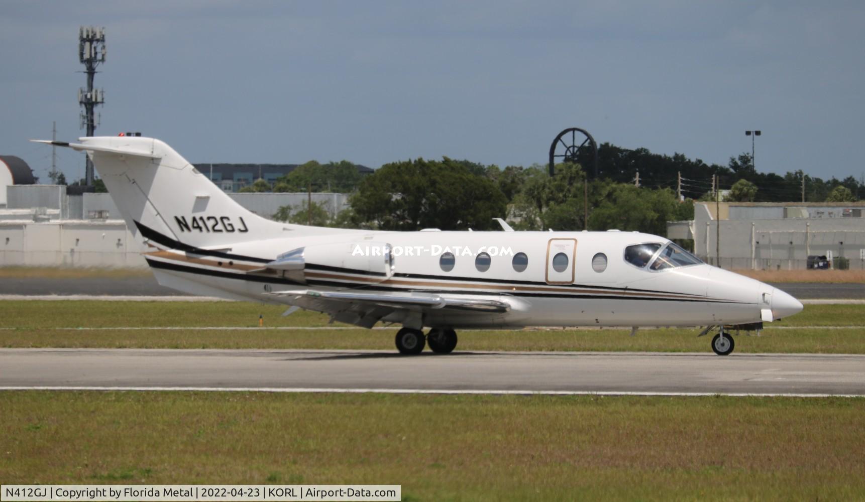 N412GJ, Raytheon Aircraft Company 400A C/N RK-412, ORL 2022