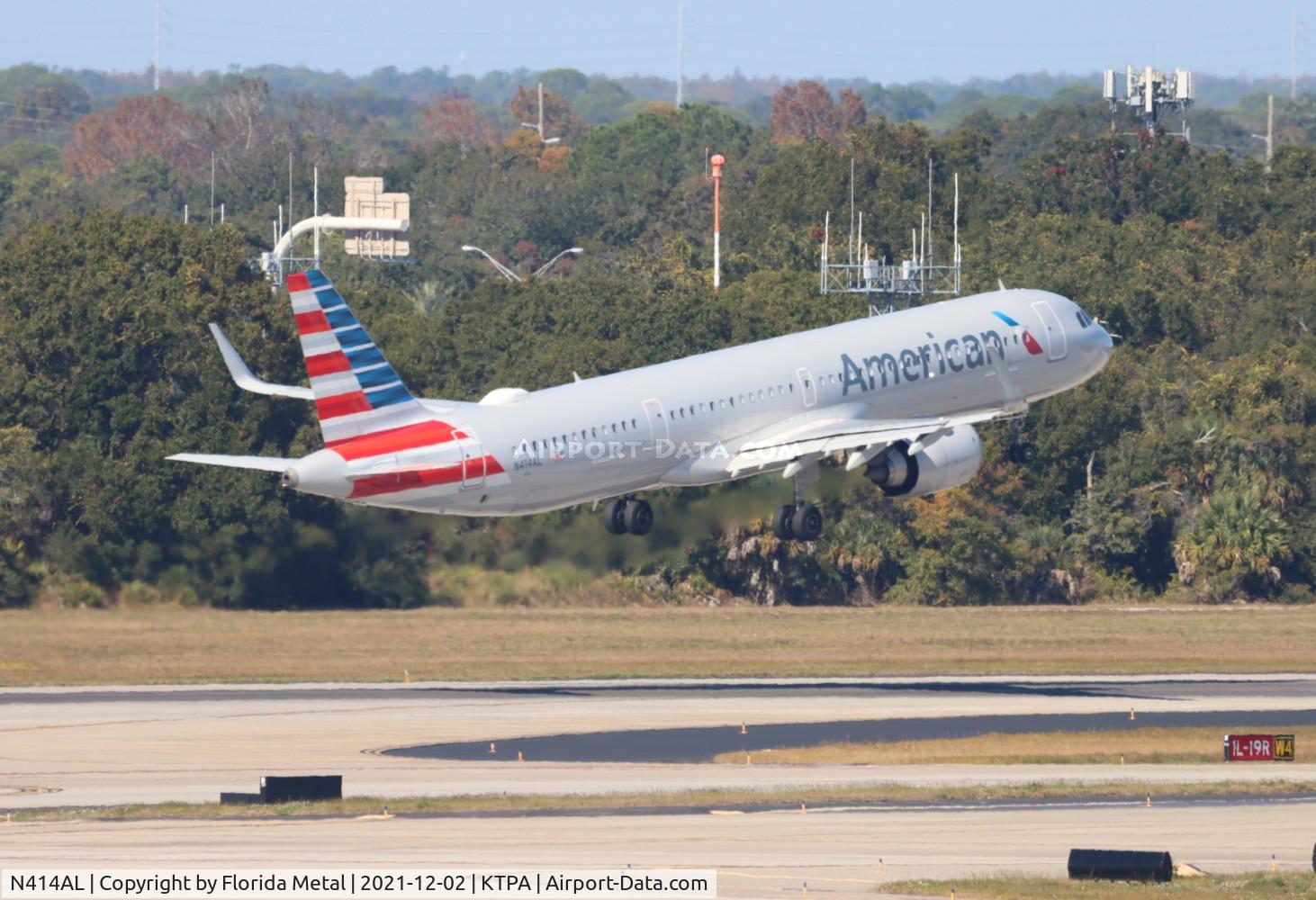 N414AL, 2020 Airbus A321-253NX C/N 9359, TPA 2022