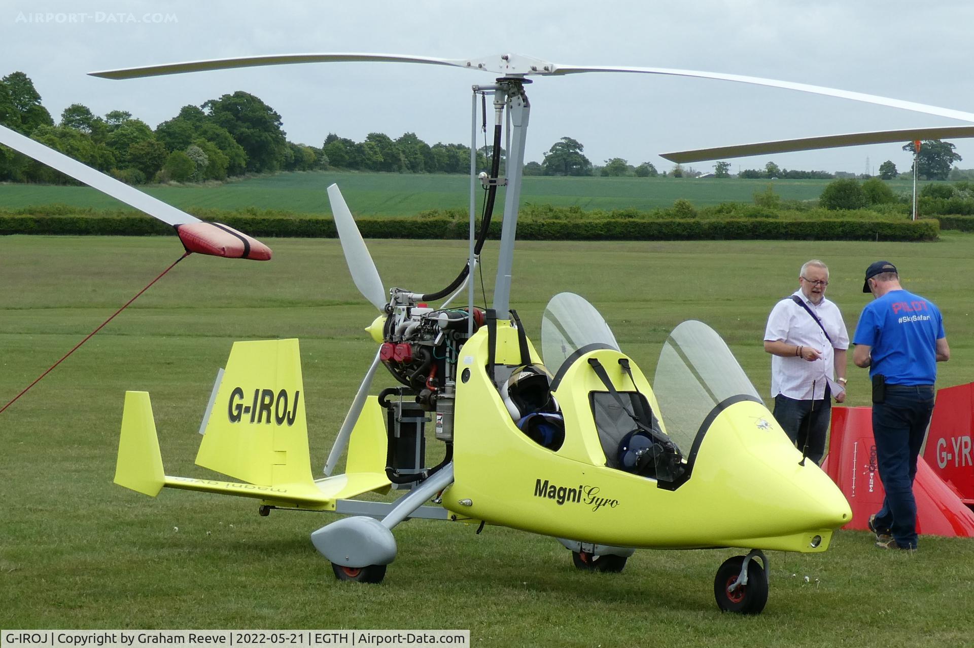 G-IROJ, 2018 Magni Gyro M-16C Tandem Trainer C/N 16-18-1144, Parked at Old Warden.