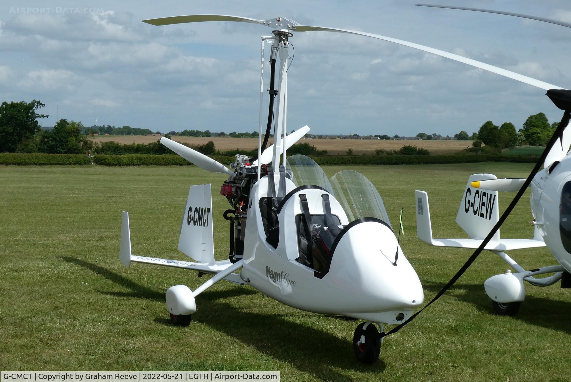 G-CMCT, 2021 Magni Gyro M-16C Tandem Trainer C/N 16-21-3354, Parked at Old Warden.