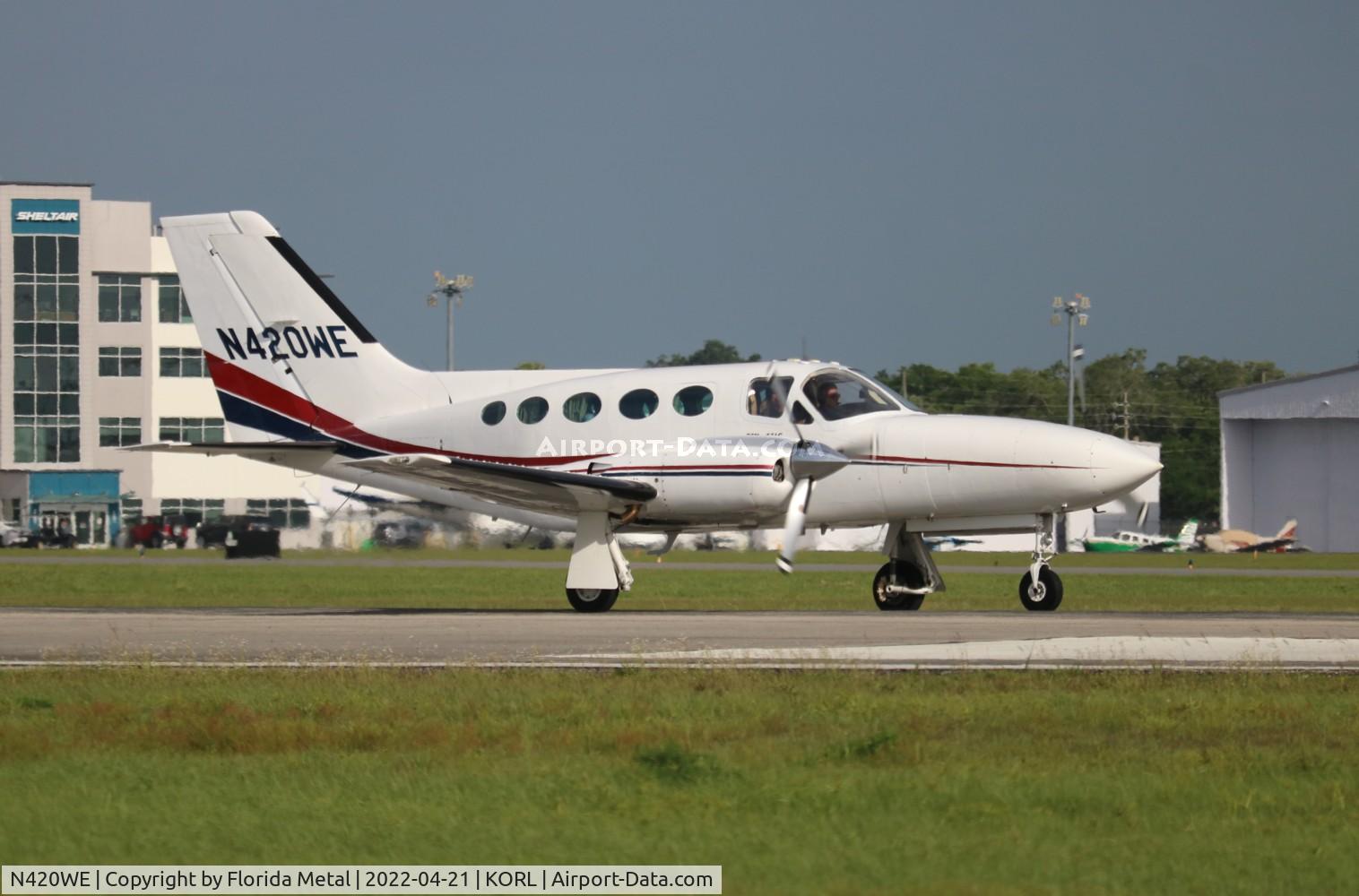 N420WE, 1981 Cessna 421C Golden Eagle C/N 421C-1040, ORL 2022