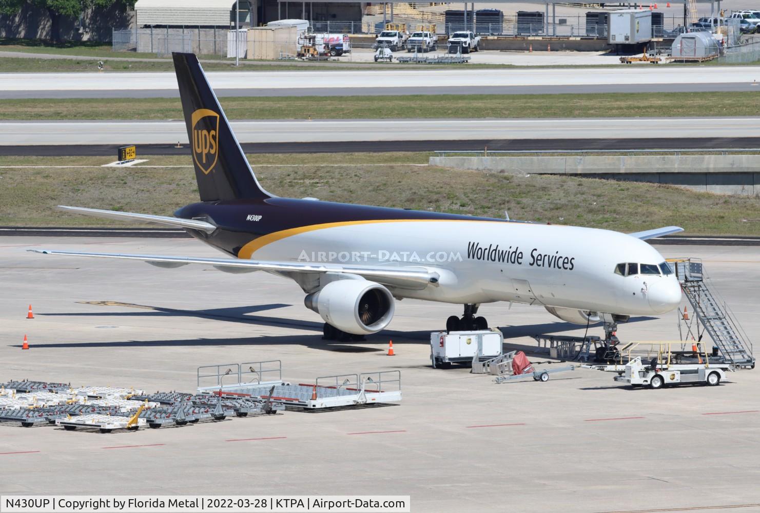 N430UP, 1992 Boeing 757-24APF C/N 25461, TPA 2022