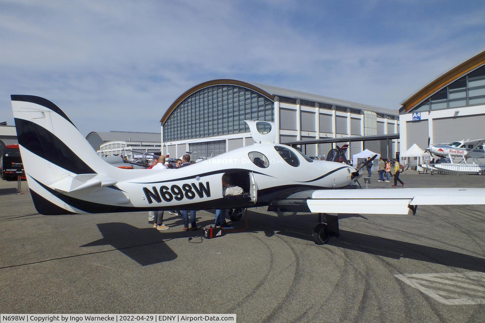 N698W, Lancair Evolution C/N EVO-027, Lancair Evolution (PT6) at the AERO 2022, Friedrichshafen