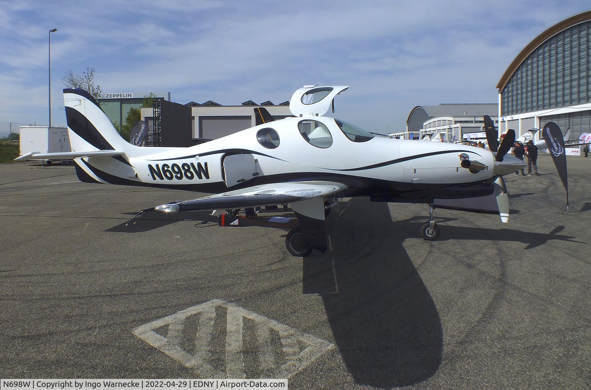 N698W, Lancair Evolution C/N EVO-027, Lancair Evolution (PT6) at the AERO 2022, Friedrichshafen