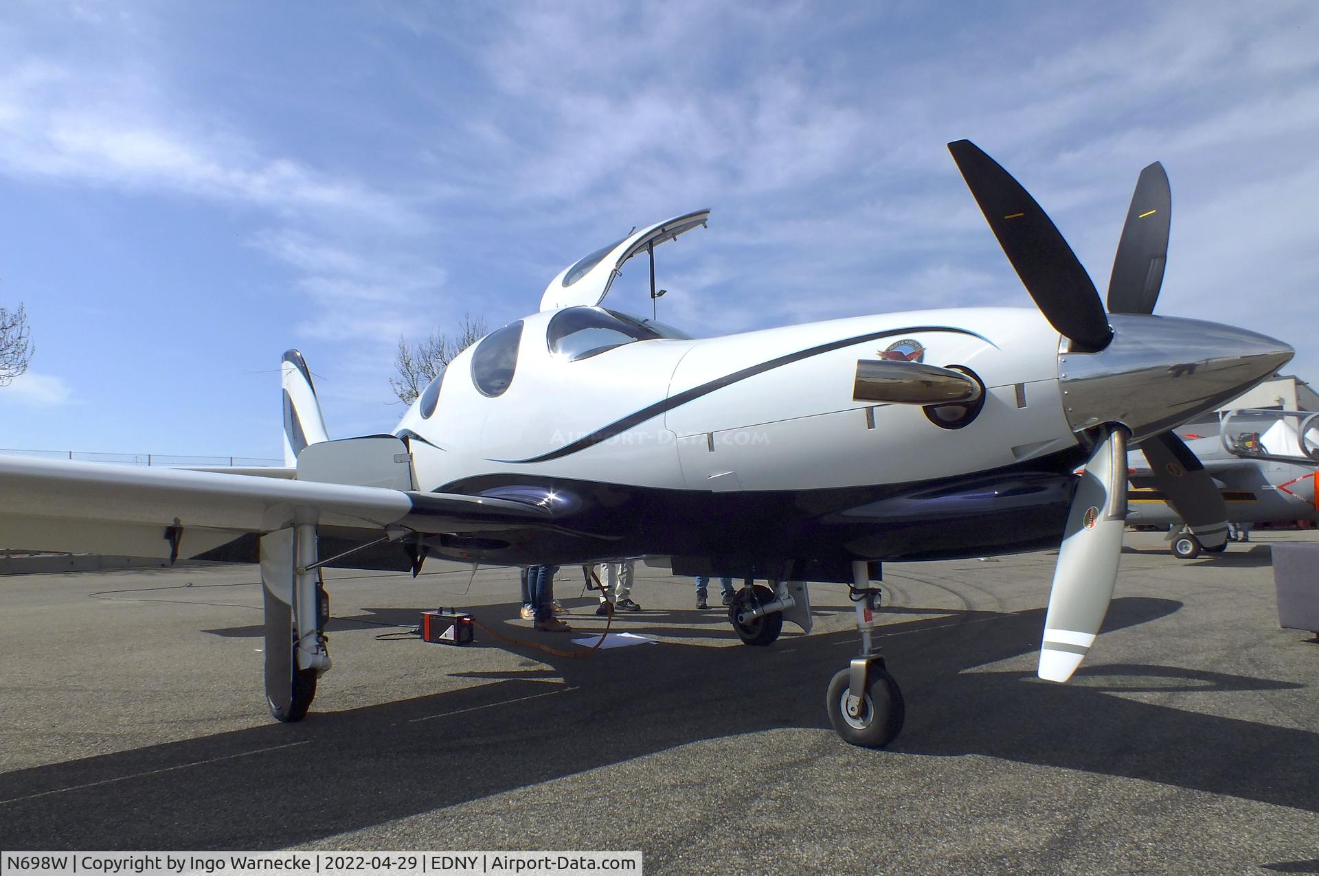 N698W, Lancair Evolution C/N EVO-027, Lancair Evolution (PT6) at the AERO 2022, Friedrichshafen