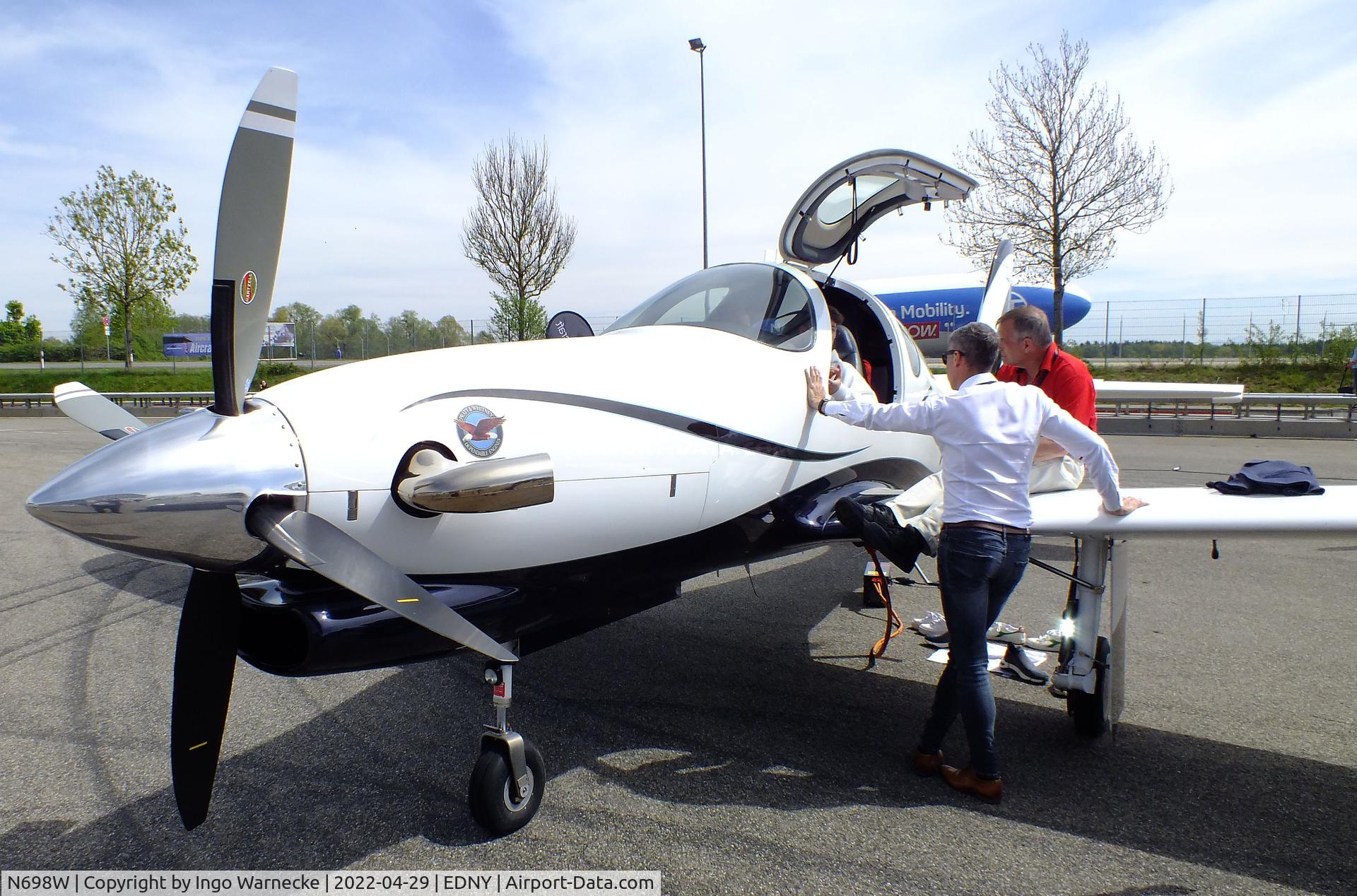 N698W, Lancair Evolution C/N EVO-027, Lancair Evolution (PT6) at the AERO 2022, Friedrichshafen