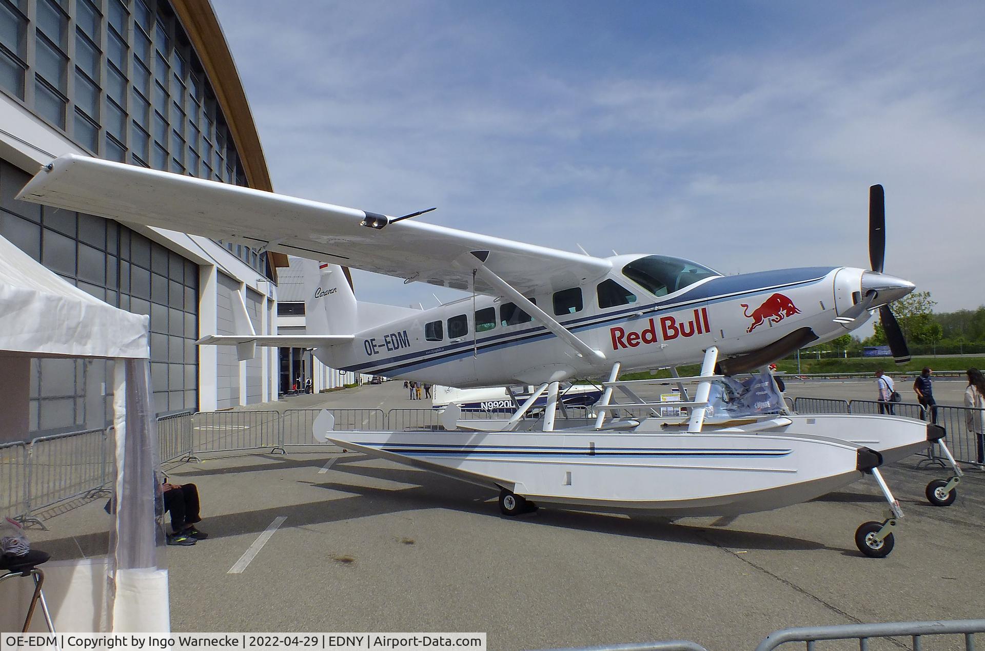 OE-EDM, 1996 Cessna 208 Caravan 1 C/N 20800257, Cessna 208 Caravan 1 on amphibious floats at the AERO 2022, Friedrichshafen