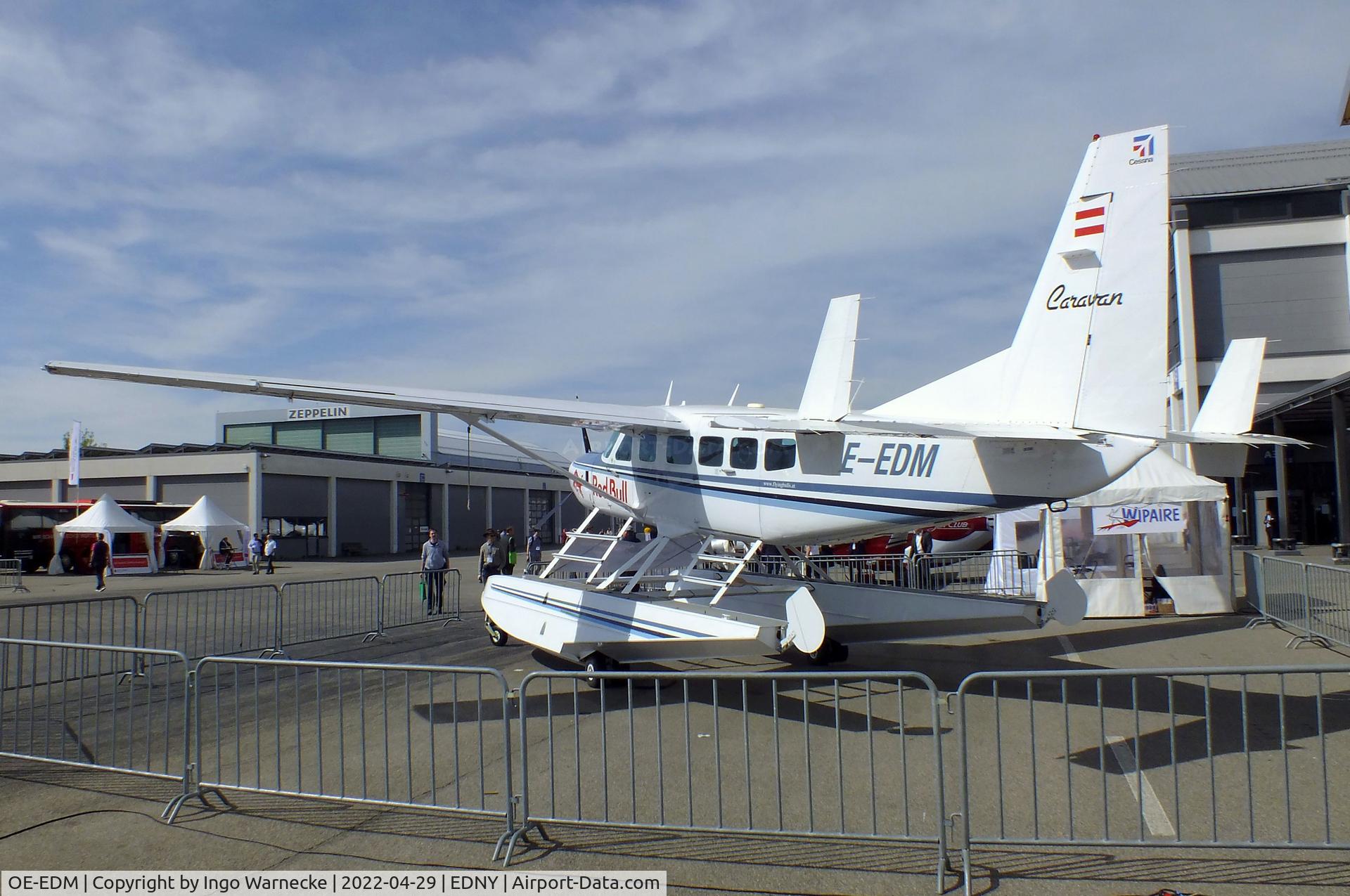 OE-EDM, 1996 Cessna 208 Caravan 1 C/N 20800257, Cessna 208 Caravan 1 on amphibious floats at the AERO 2022, Friedrichshafen