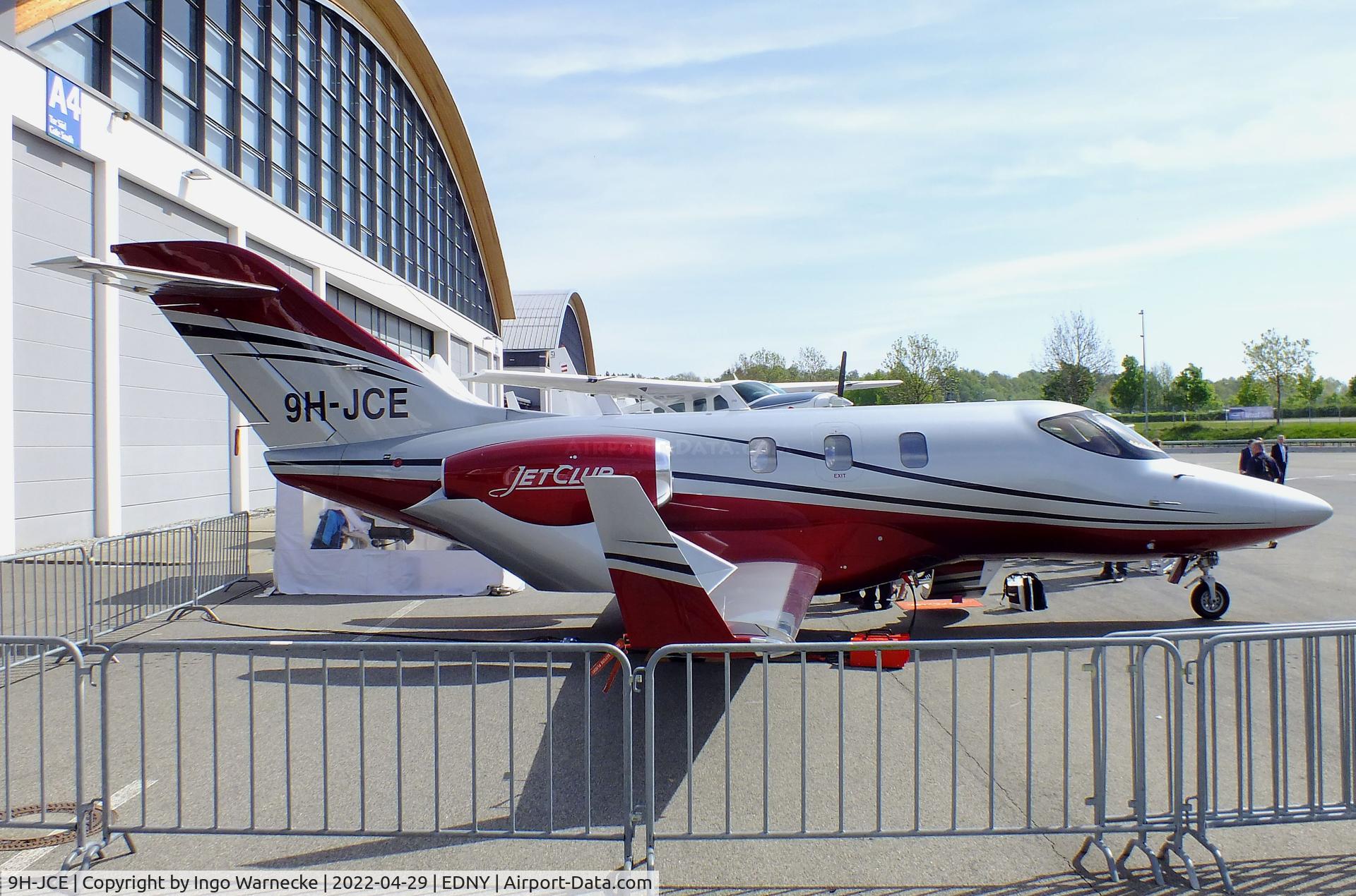 9H-JCE, 2017 Honda HA-420 HondaJet C/N 42000056, Honda HA-420 HondaJet at the AERO 2022, Friedrichshafen