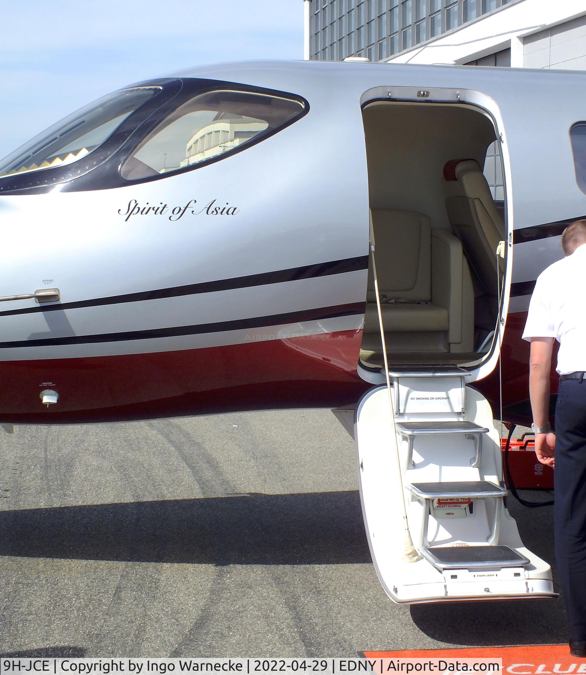 9H-JCE, 2017 Honda HA-420 HondaJet C/N 42000056, Honda HA-420 HondaJet at the AERO 2022, Friedrichshafen