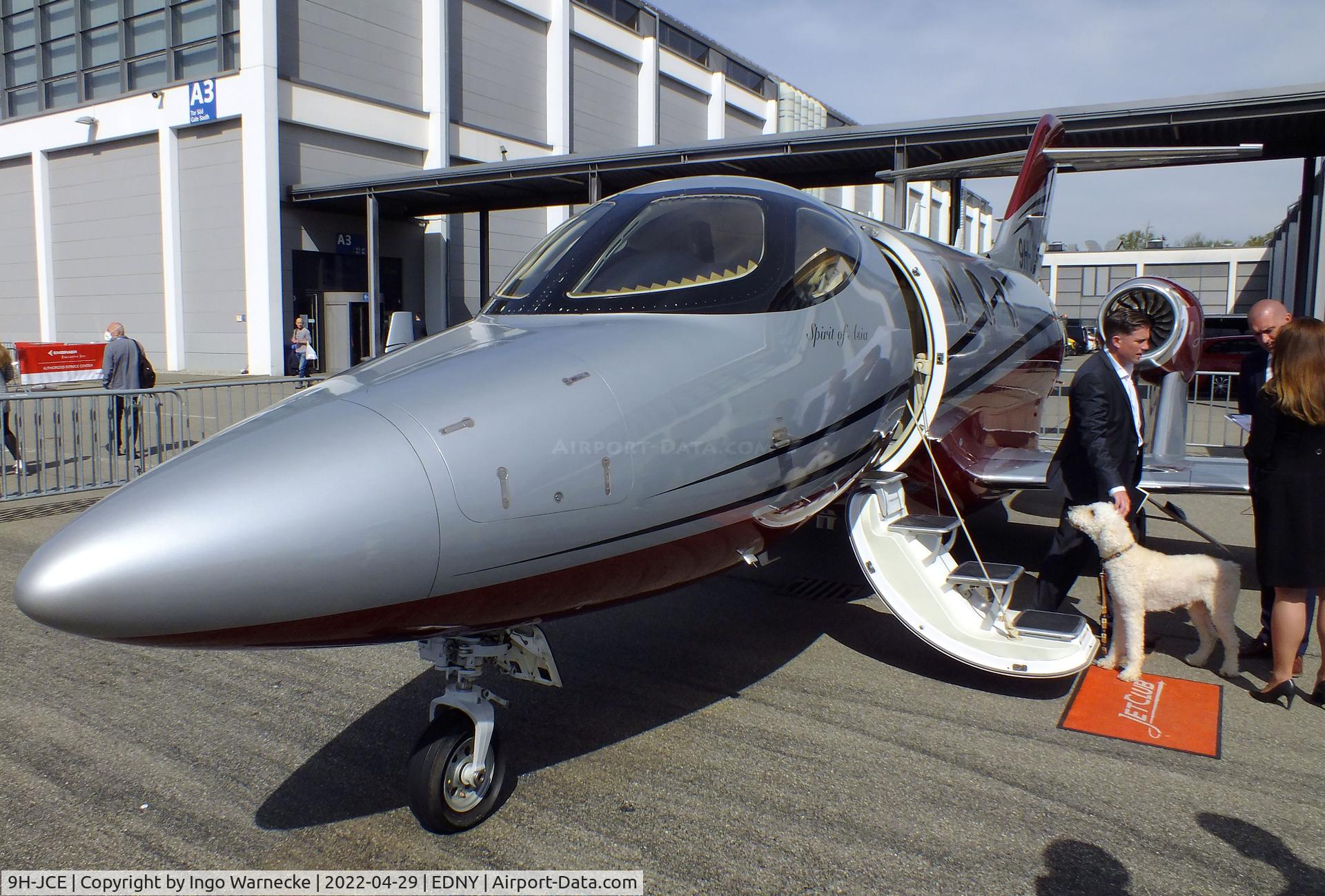 9H-JCE, 2017 Honda HA-420 HondaJet C/N 42000056, Honda HA-420 HondaJet at the AERO 2022, Friedrichshafen