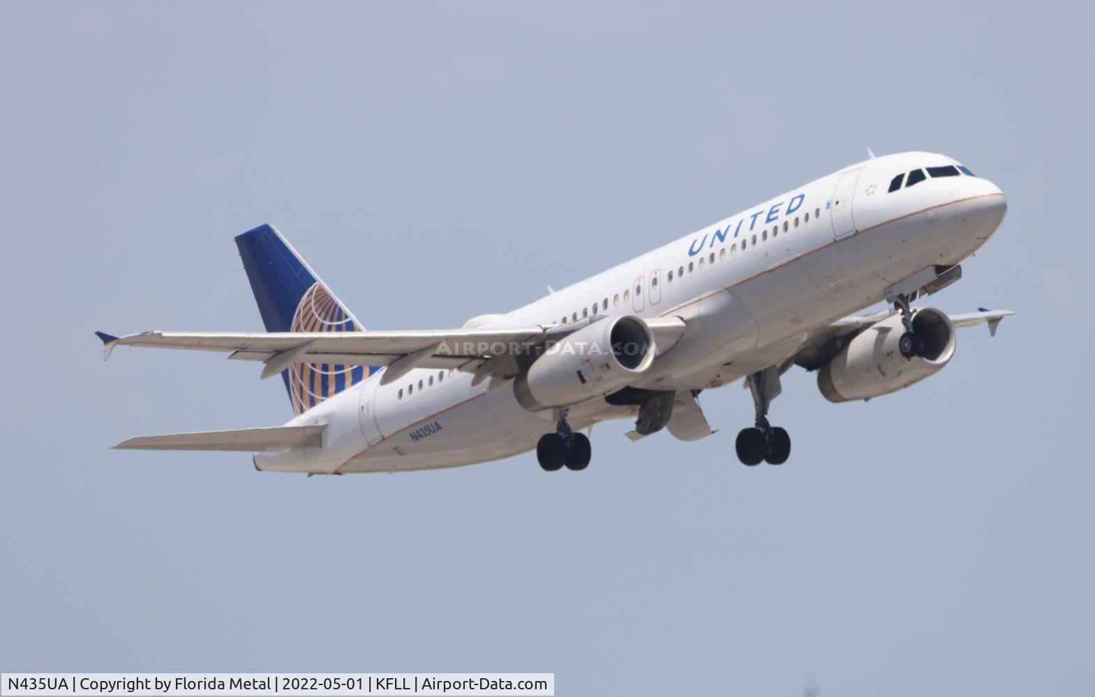 N435UA, 1996 Airbus A320-232 C/N 613, FLL 2022