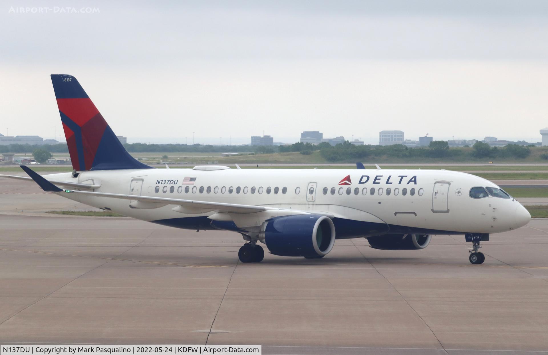 N137DU, 2020 Airbus A220-171 C/N 50056, Airbus A220-171