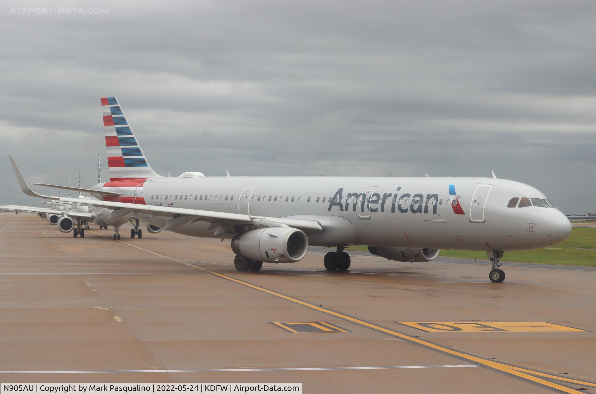 N905AU, 2016 Airbus A321-231 C/N 7700, Airbus A321-231
