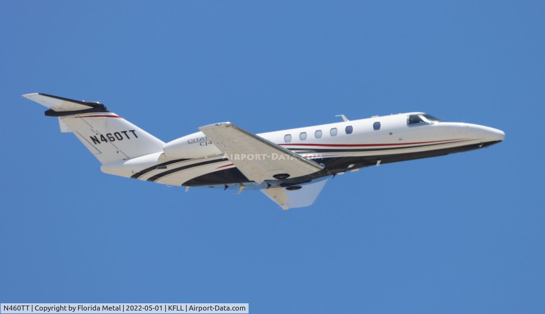 N460TT, 2017 Cessna 525C CitationJet Cj4 CitationJet CJ4 C/N 525C0256, FLL 2022