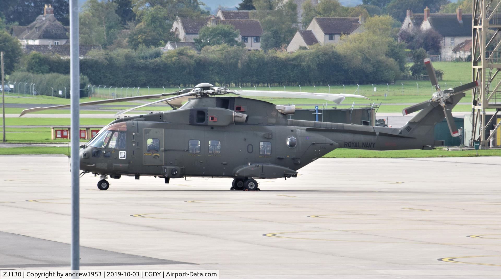 ZJ130, 2001 AgustaWestland Merlin HC3i (EH101) C/N 50169, ZJ130 at RNAS Yeovilton
