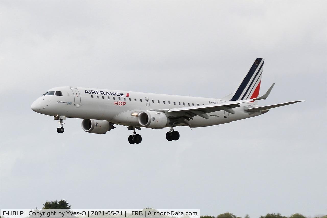 F-HBLP, 2019 Embraer 190 STD (ERJ-190-100) C/N 190-00771, Embraer 190 STD, On final rwy 25L, Brest-Bretagne airport (LFRB-BES)