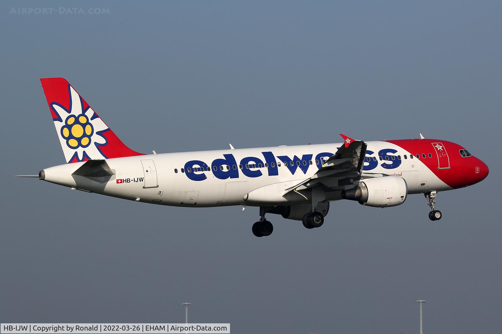 HB-IJW, 2003 Airbus A320-214 C/N 2134, at spl