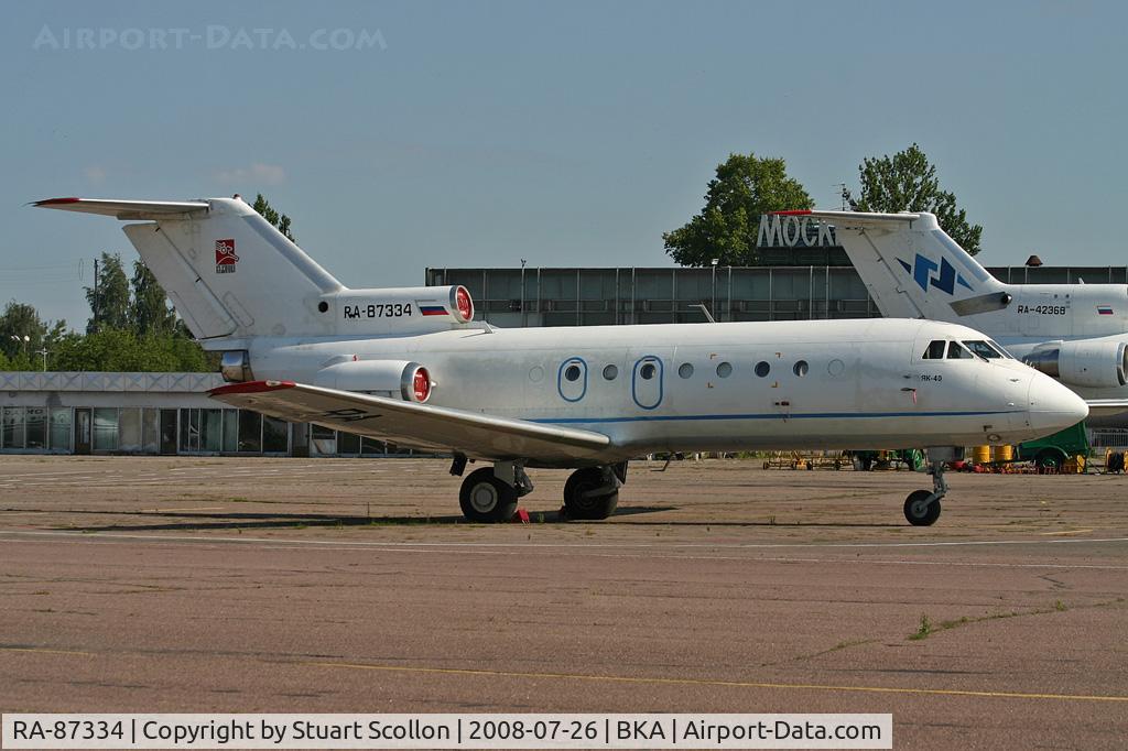 RA-87334, 1974 Yakovlev Yak-40D C/N 9510738, Bylina