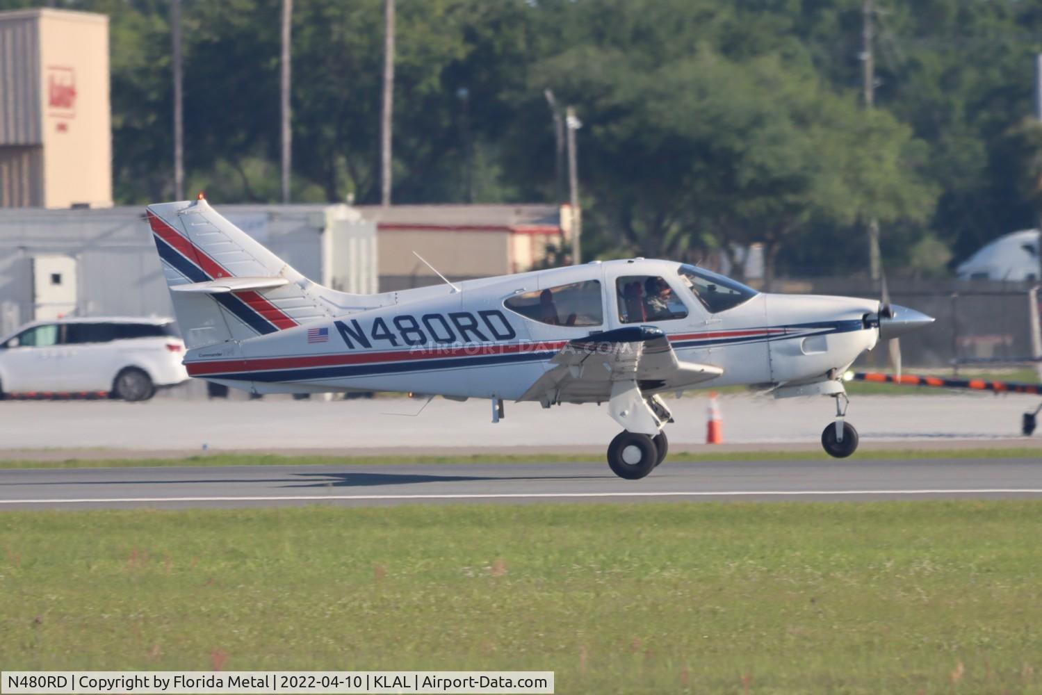 N480RD, 1976 Rockwell International 114 Commander C/N 14127, Sun N Fun 2022 LAL