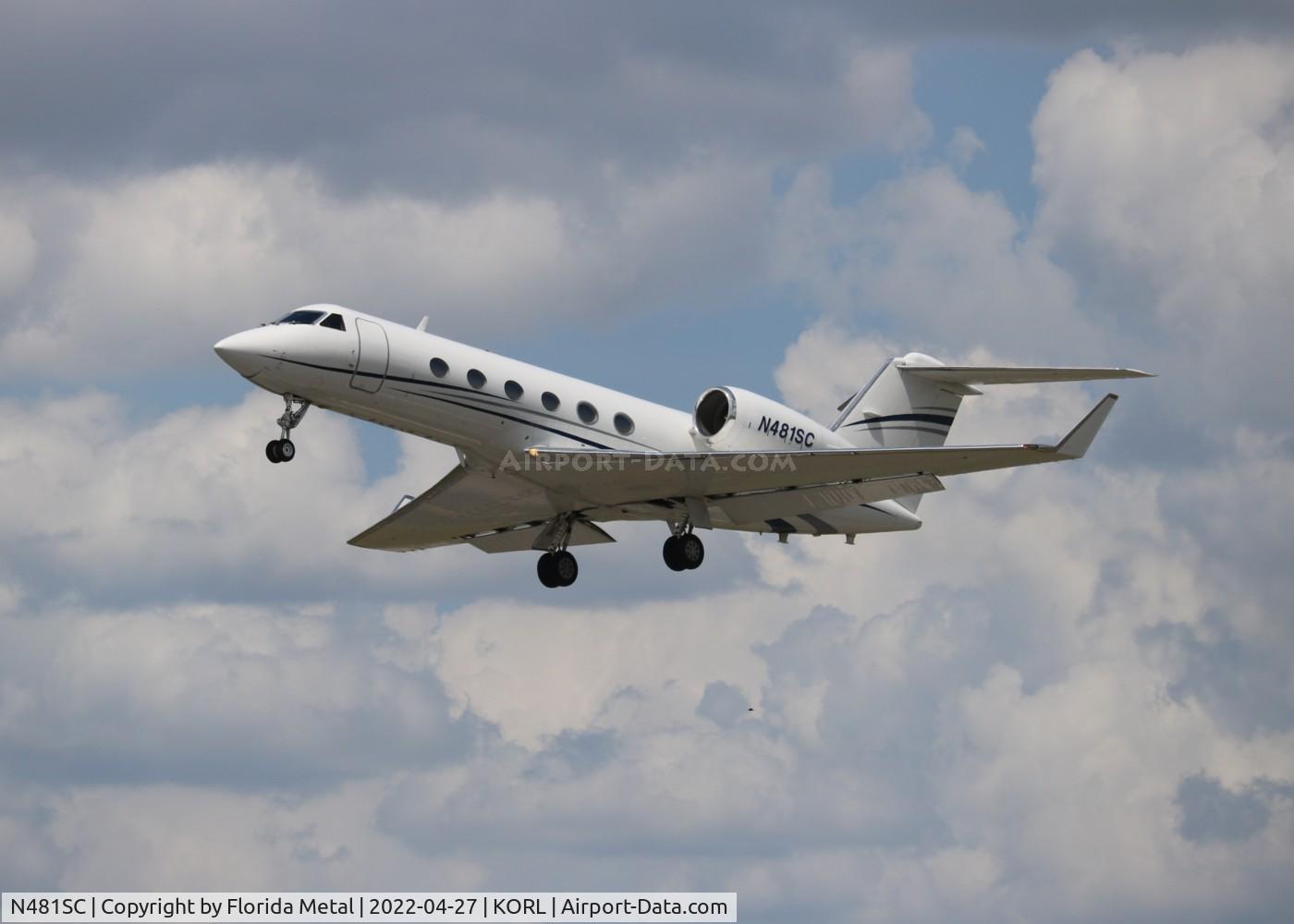 N481SC, 1997 Gulfstream Aerospace G-IV C/N 1313, ORL 2022