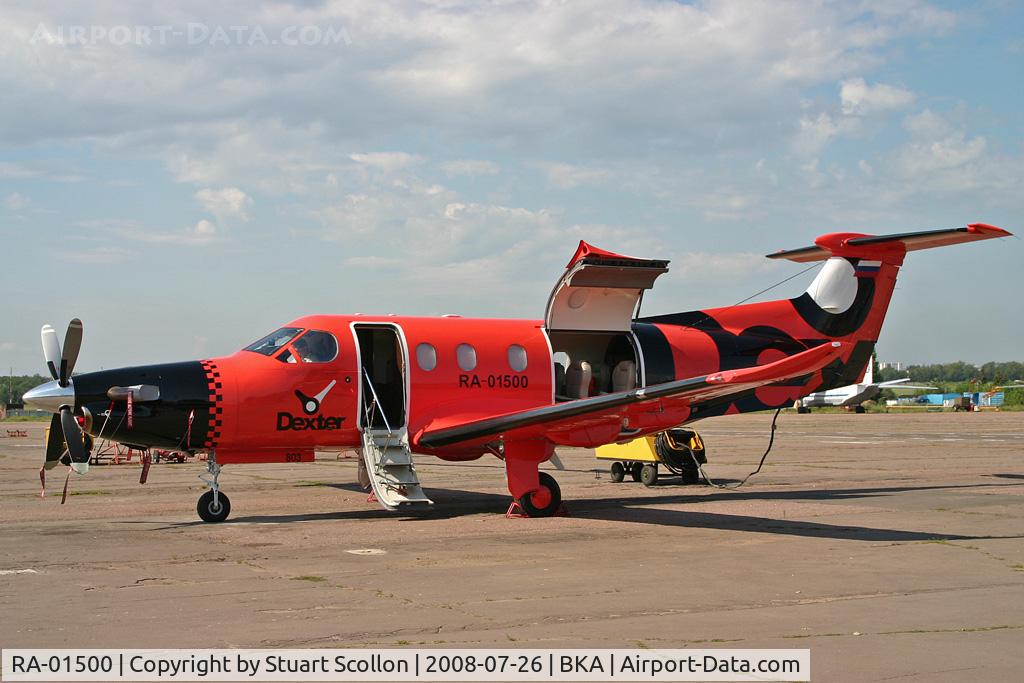 RA-01500, 2007 Pilatus PC-12/47 C/N 803, Dexter