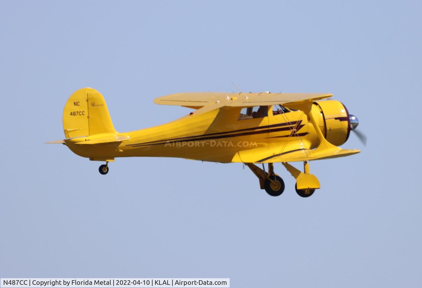 N487CC, 1943 Beech D17S Staggerwing C/N 4837, Staggerwing