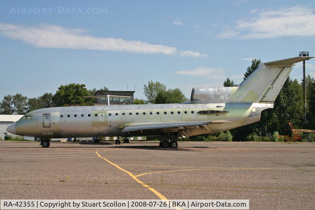 RA-42355, 1987 Yakovlev Yak-42 C/N 4520424711399, Elbrus-Avia