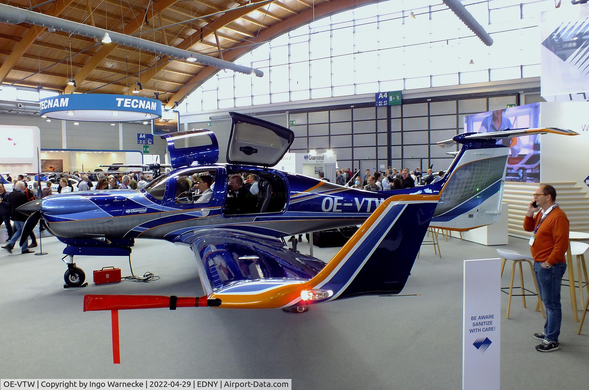 OE-VTW, 2020 Diamond DA-50RG C/N 50.004, Diamond DA-50RG CD-300 at the AERO 2022, Friedrichshafen