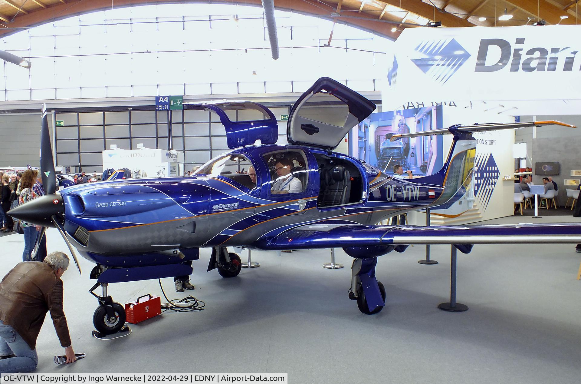 OE-VTW, 2020 Diamond DA-50RG C/N 50.004, Diamond DA-50RG CD-300 at the AERO 2022, Friedrichshafen