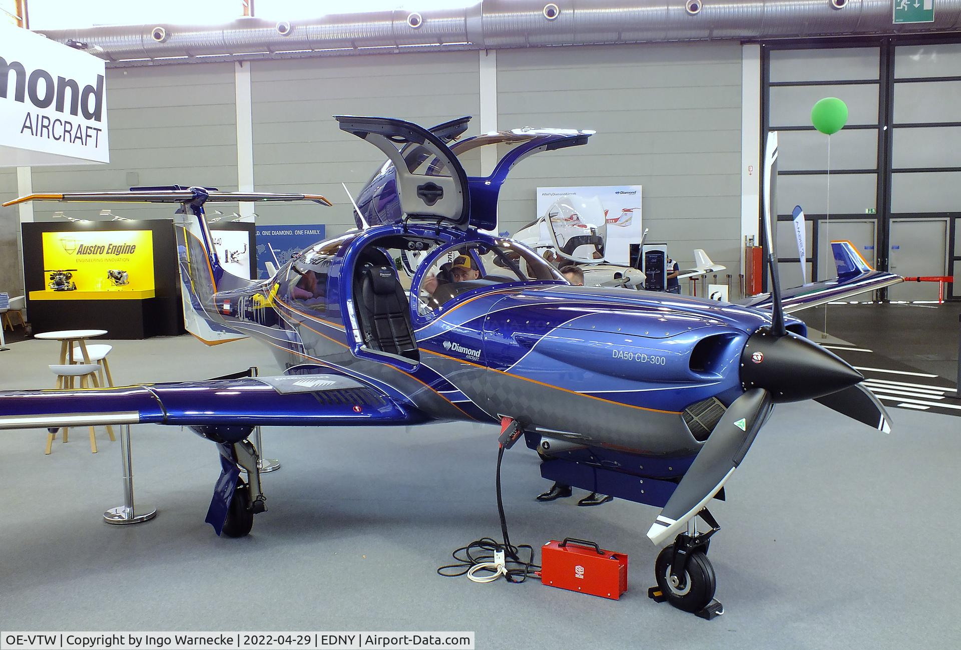 OE-VTW, 2020 Diamond DA-50RG C/N 50.004, Diamond DA-50RG CD-300 at the AERO 2022, Friedrichshafen