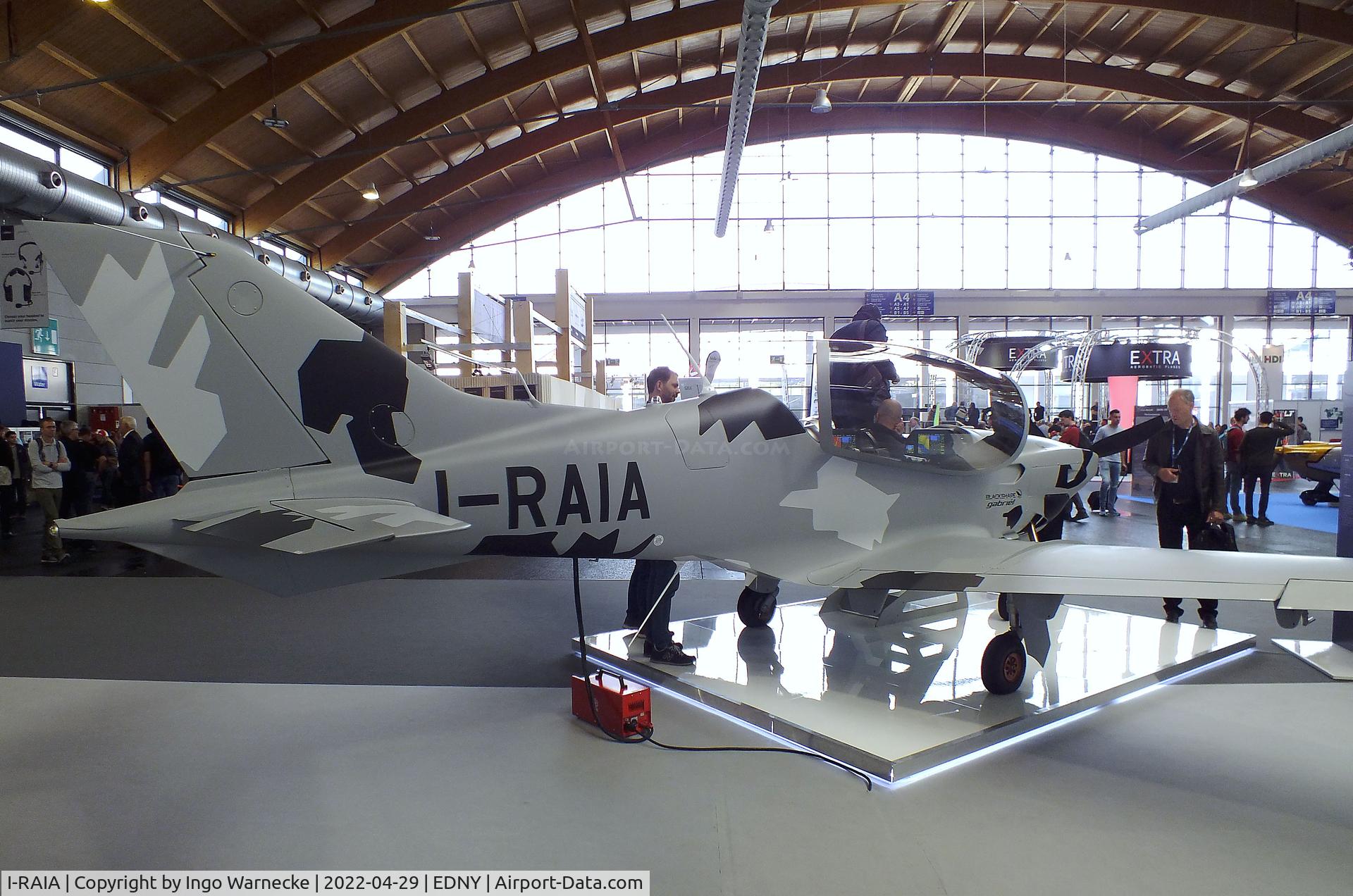I-RAIA, Blackshape Gabriel BS.115 C/N not found_I-RAIA, Blackshape Gabriel BS.115 at the AERO 2022, Friedrichshafen