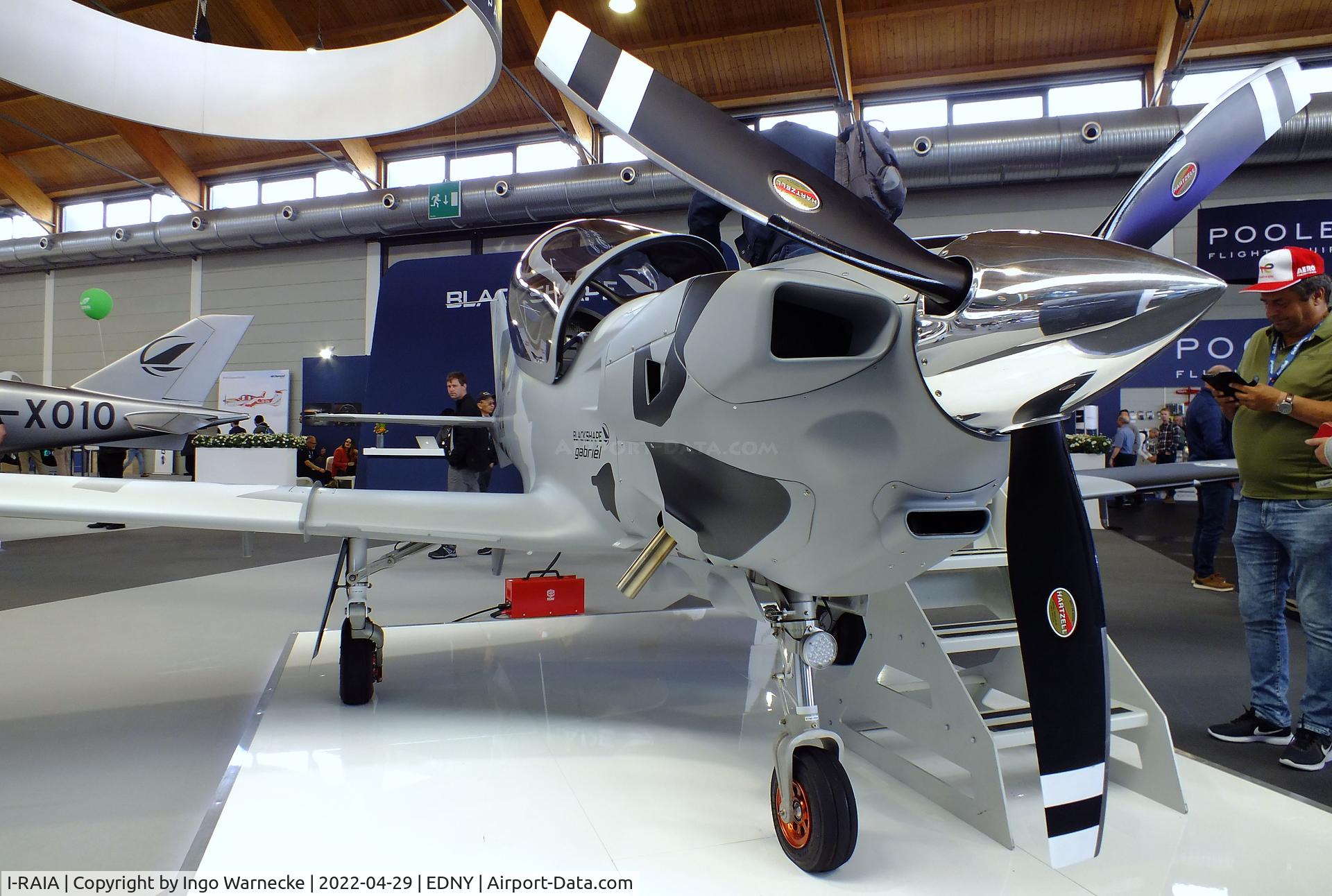 I-RAIA, Blackshape Gabriel BS.115 C/N not found_I-RAIA, Blackshape Gabriel BS.115 at the AERO 2022, Friedrichshafen