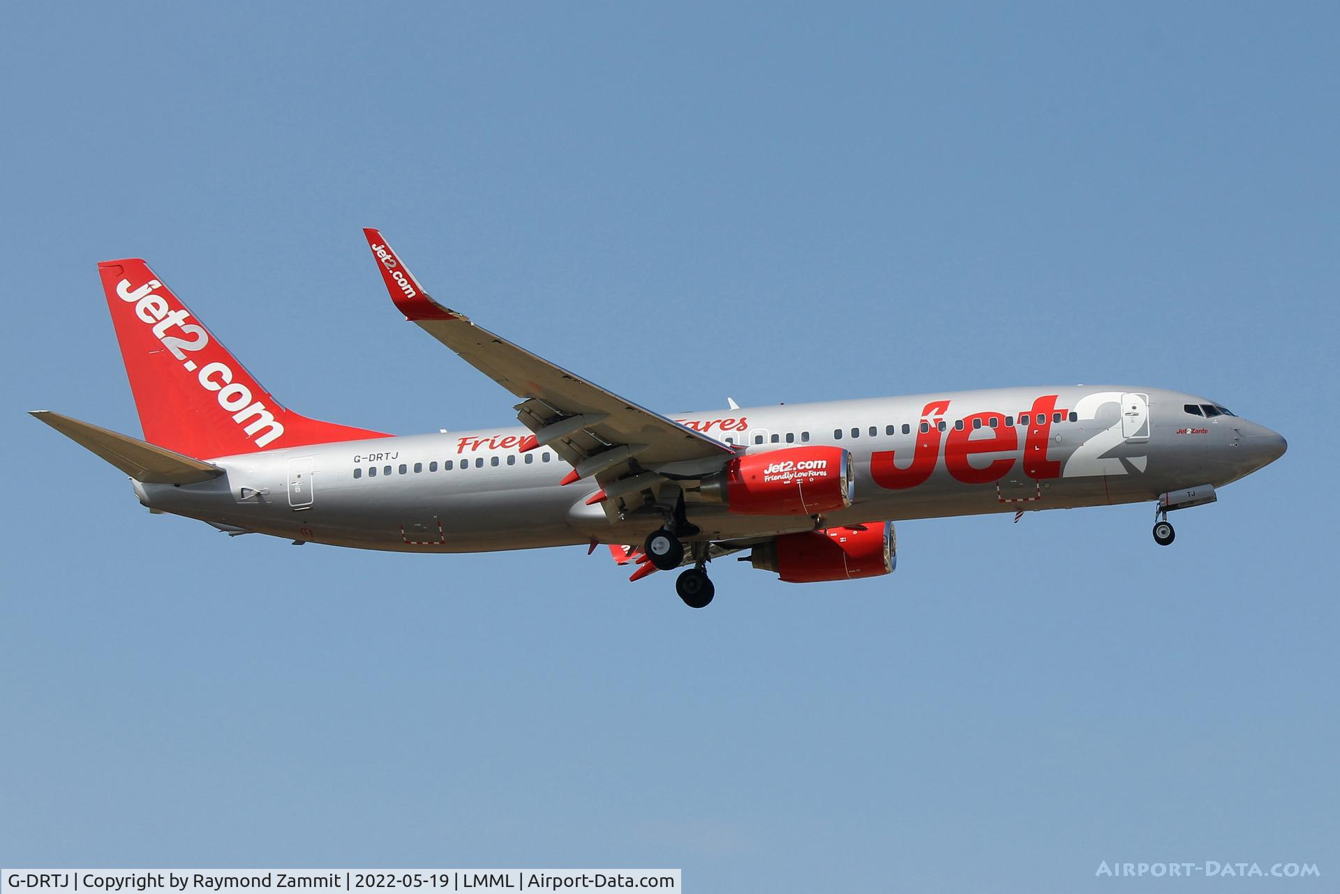 G-DRTJ, 2009 Boeing 737-86N C/N 35647, B737-800 G-DRTJ Jet2Com