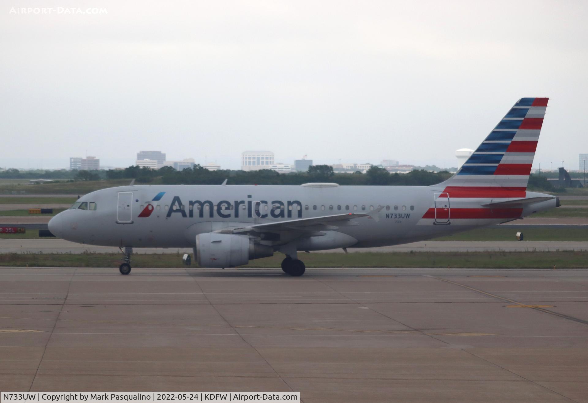 N733UW, 2000 Airbus A319-112 C/N 1205, Airbus A319-112