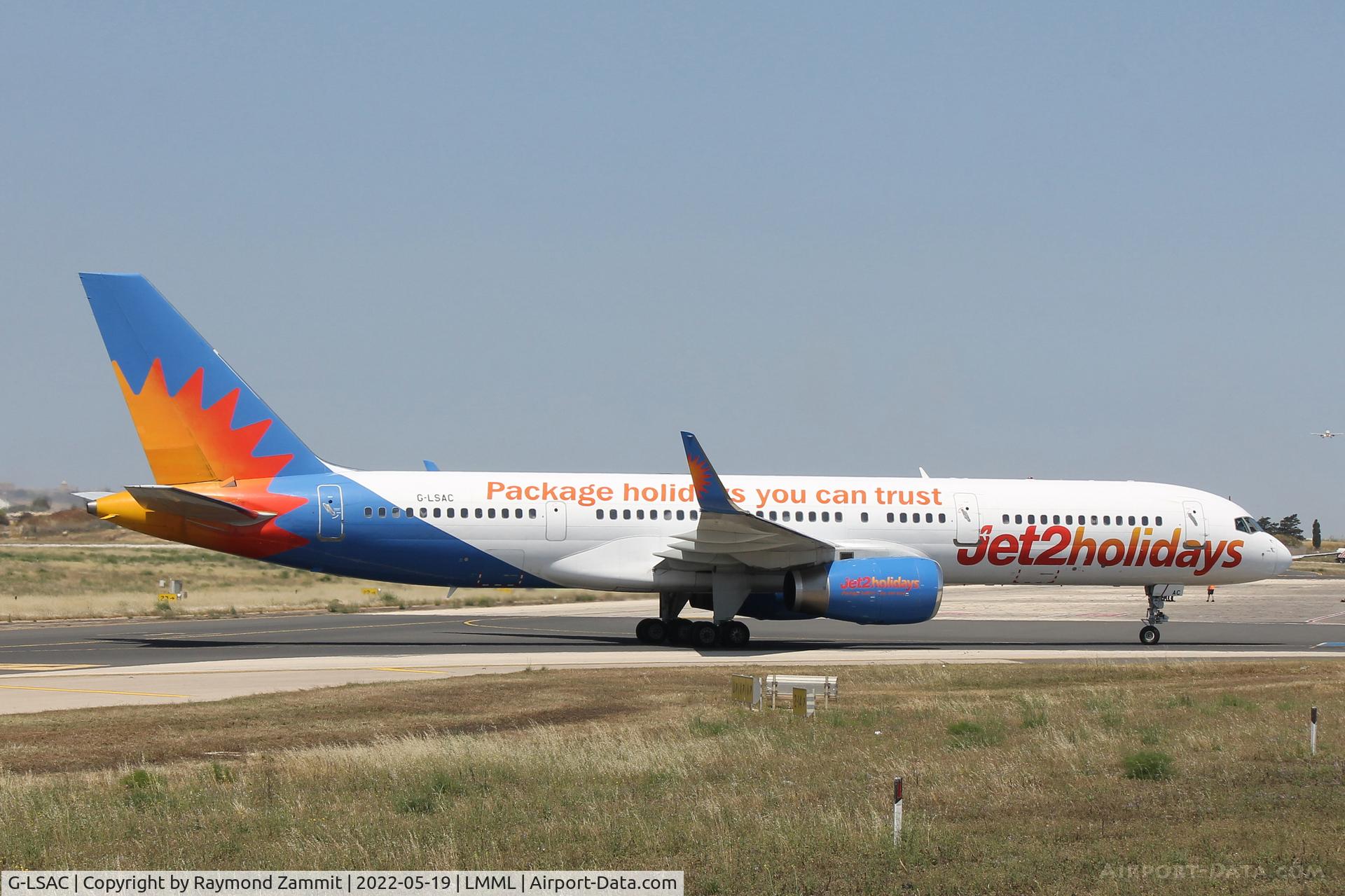 G-LSAC, 1992 Boeing 757-23A C/N 25488, B757 G-LSAC Jet2Com