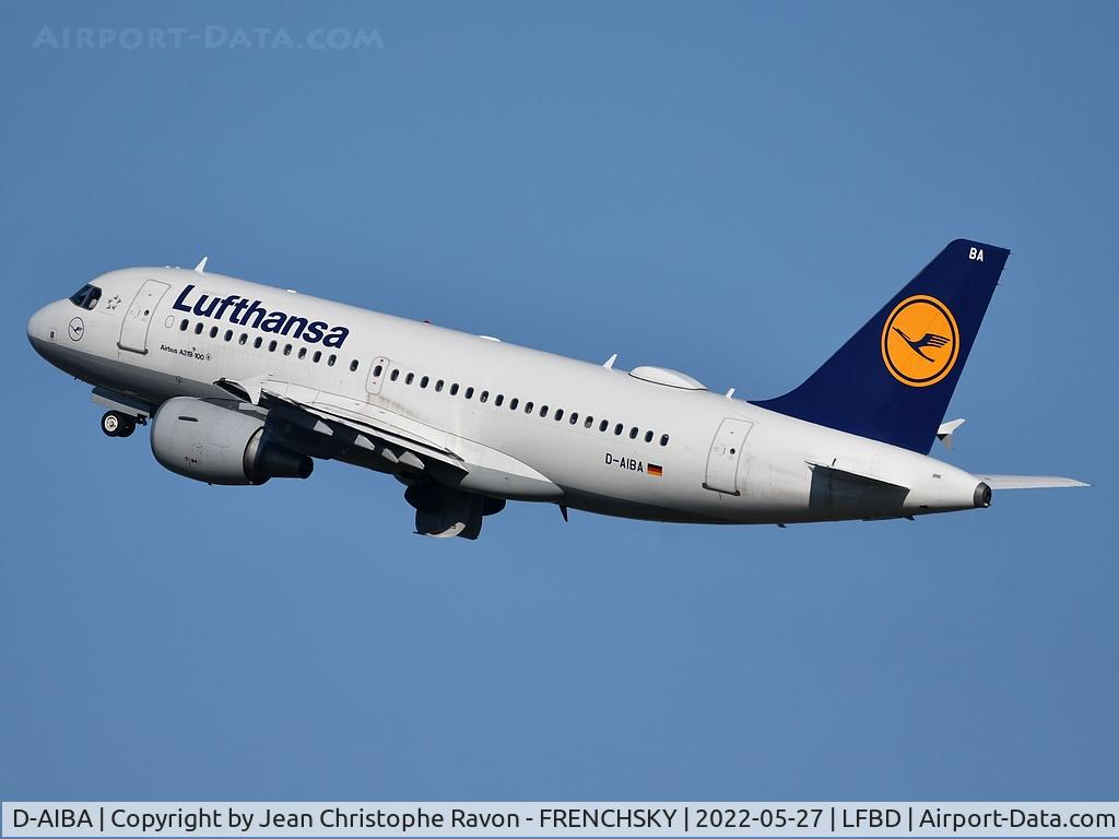 D-AIBA, 2009 Airbus A319-114 C/N 4141, LH1078 tae off to Frankfurt