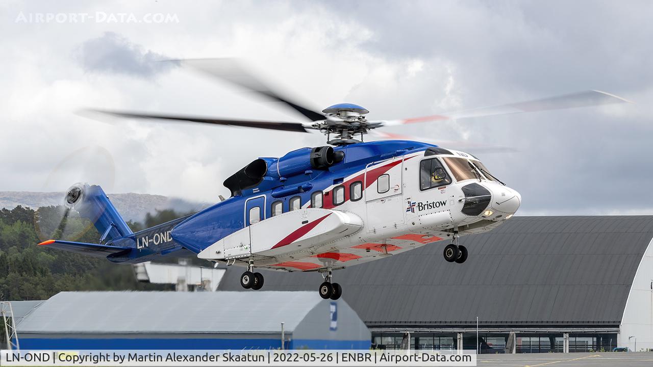 LN-OND, 2008 Sikorsky S-92A C/N 92-0088, Takeoff from charlie by rwy. 17.