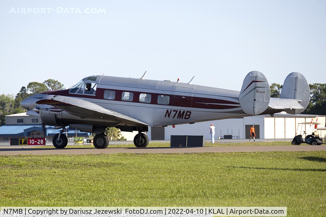 N7MB, 1959 Beech E18S C/N BA-448, Beech E18S  C/N BA-448, N7MB