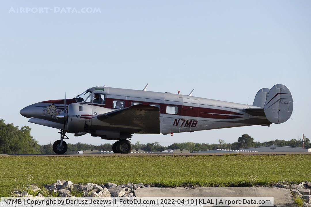N7MB, 1959 Beech E18S C/N BA-448, Beech E18S  C/N BA-448, N7MB